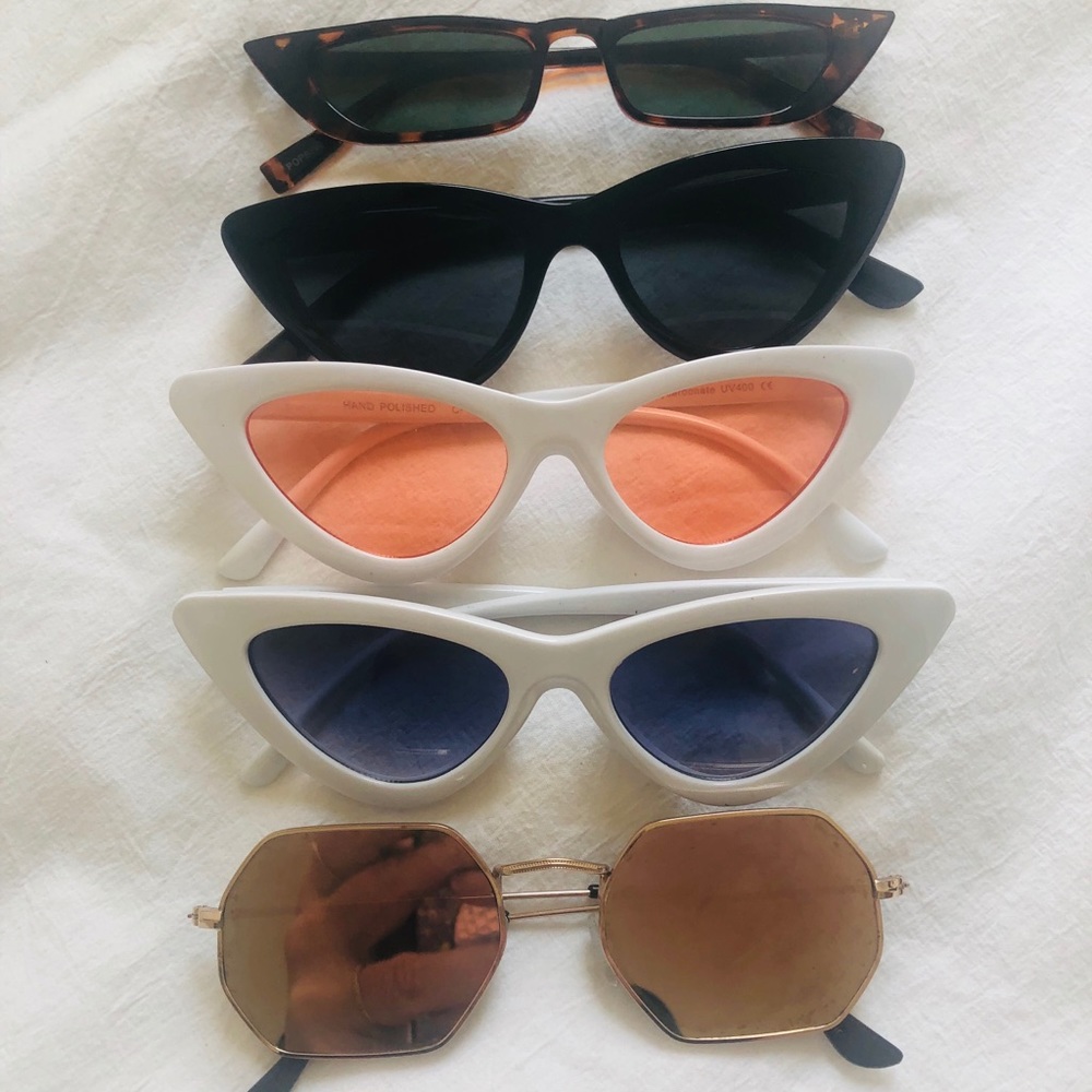 Trendy fashionable sunglasses